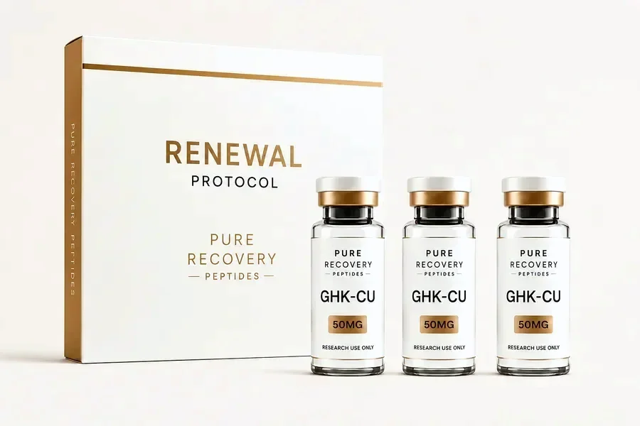 Renewal Protocol — box and vials: 3× GHK-Cu