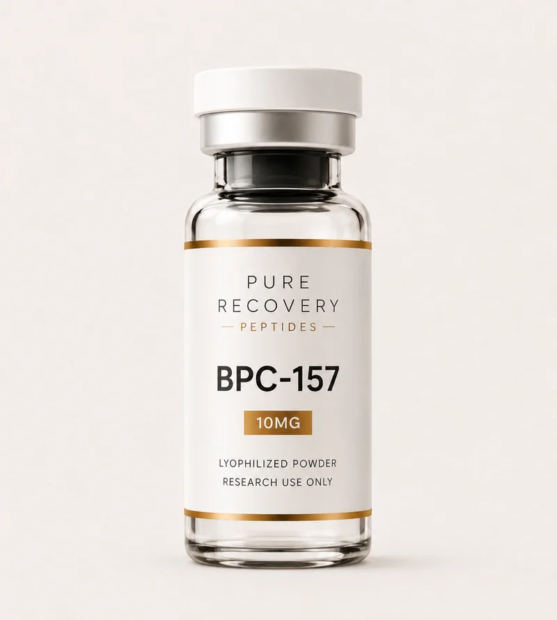 BPC-157 10mg vial — Pure Recovery Labs